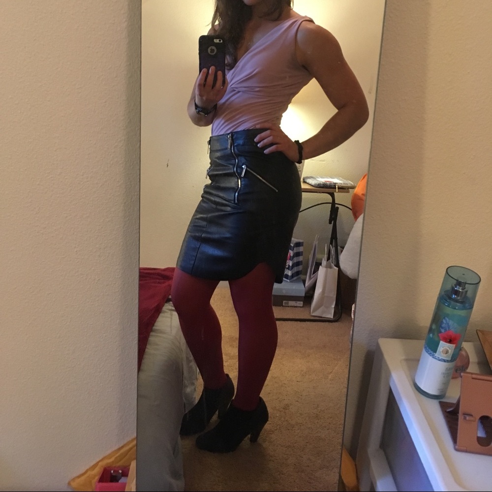 Shirt and skirt